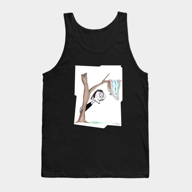 Dali & His Melted Clock! Tank Top by schomiak